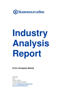 Industry Analysis Report