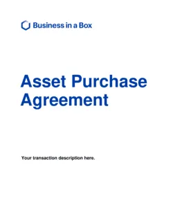 Purchase Agreement