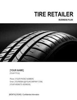 Tire Retailer Business Plan