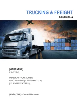 Trucking and Freight Company Business Plan