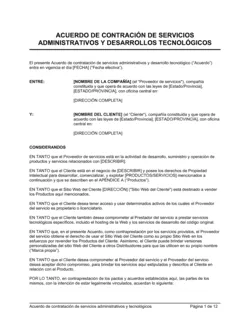 Tercerización de servicios tecnológicos y administrativos