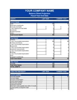 Balance Sheet