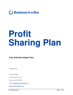 Profit Sharing Plan