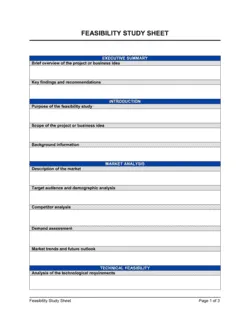 Feasibility Study