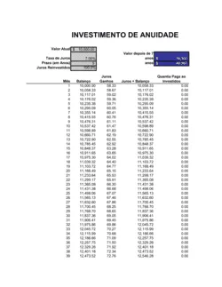 Calculadora de Investimentos