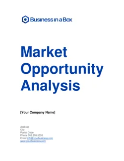 Market Opportunity Analysis