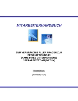 Mitarbeiterhandbuch