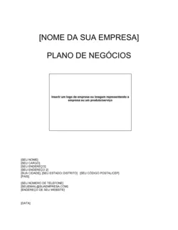 Plano de Negócios