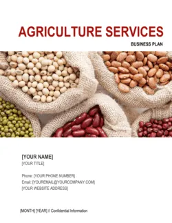 Agriculture Services Business Plan 3