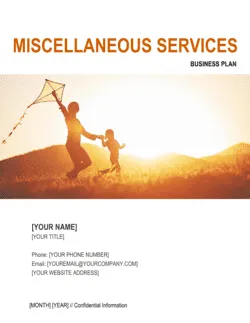 Miscellaneous Services Business Plan