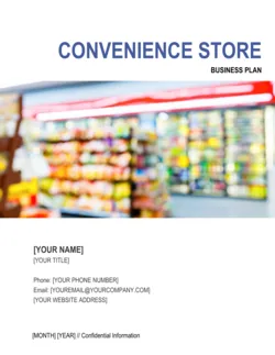 Convenience Store Business Plan