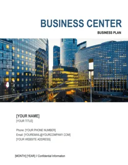 Business Center Business Plan