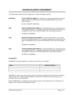 Shareholders Agreement