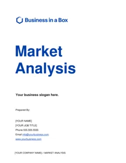 Market Analysis