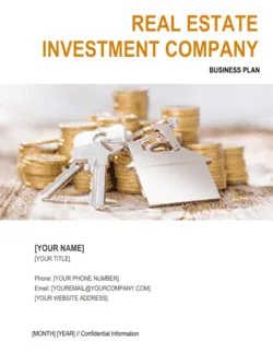 Real Estate Investment Company Business Plan