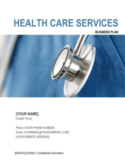 Health Care Services Business Plan