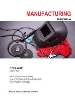 Manufacturing Business Plan