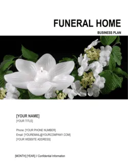 Funeral Home Business Plan