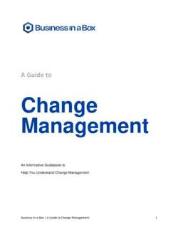 Change Management Guide