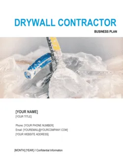 Drywall Contractor Business Plan