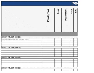 Project Plan