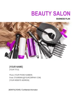 Beauty Salon Business Plan 3