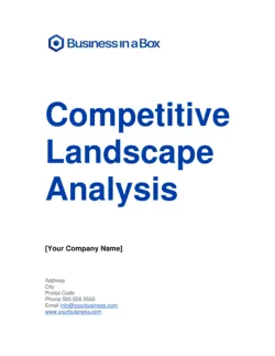 Competitive Landscape Analysis