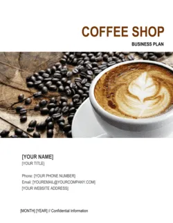 Coffee Shop Business Plan