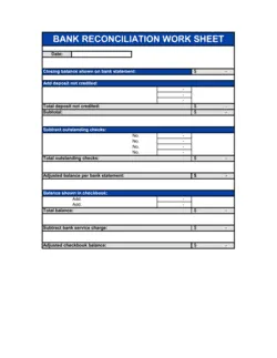 Bank Reconciliation