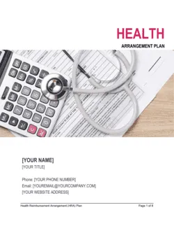 Health Reimbursement Arrangement Plan (HRA)