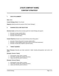 Content Strategy