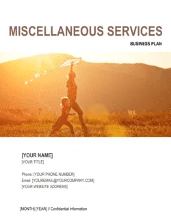 Miscellaneous Services Business Plan 2