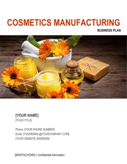 Cosmetics Manufacturing Business Plan