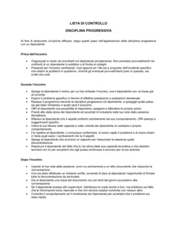 Disciplina progressiva