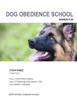 Dog Obedience School Business Plan